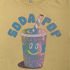 Mokuyobi Yellow Soda Pop Graphic Tee